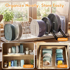 seasky Expandable pots pans and lid organizer for Cabinet & Counter(1 Pack) - Image 7