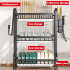 Dish Drying Rack,Dish Racks Drainer,Keep Kitchen Sink Shlef Organized - Image 3