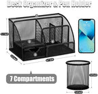 13-in-1 Office Desk Organizer Set for Back to School Supplies Accessories - Image 2