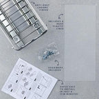Pull Out Spice Rack for Cabinet, Spice Organizer 4-1/2"W x10-1/2"D x2-3/4”H - Image 4