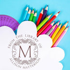 Custom Made Name and Book Stamper for Muslim Families - PSI Pre-Inked Elegant Monogram Customized Home Stamp - Personalized Book Stamp - Ideal for Home, Office, and Gifts - Custom Book Stamper - Image 4