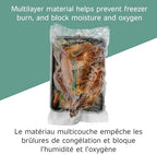 FoodSaver Vacuum Sealer Bags for Extra Large Items, 11in x 16ft Expandable Heat-Seal (Pack of 8) - Image 4