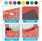 Gilprop 8 Pack Magnetic File Folder Holder for Whiteboard Classroom Storage - Image 3