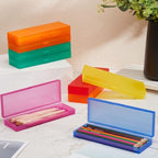 Fainne 36 Pcs Plastic Pencil Cases Bulk, Pencil Box, Mixed Color - Image 4