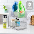Sorbus Pull-Out Under Sink Organizer, Mesh Construction (Silver, 1 Pack) - Image 6