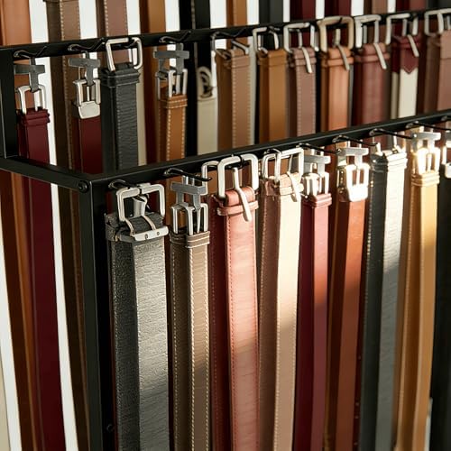 Belt Rack,Belt Display Organizer,Retail Rack for Belts Ties Bags - Image 7