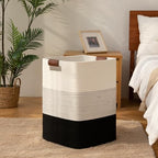 Laundry Hamper 96L Extra Large Laundry Basket, Woven Blanket Basket - Image 7