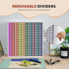SANFURNEY 400 Slots Marker Organizer for Desk - Image 3