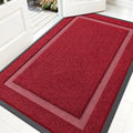 OLANLY Front Door Mat Outside 59x34, All-Season Heavy-Duty Rubber Doormat by OLANLY