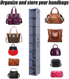 Bag Rack for Closet Storage Hanging Purse Organizer for Closet - Image 4