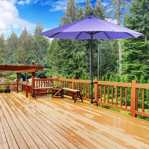Patio Umbrella Holder Heavy Duty Adjustable Metal Umbrella Clamp Stand Mount Attaches to Railing, Outdoor Courtyard, Balcony, Boats,1sets (1 Base Pieces and 1 top Pieces,to Hold 1 Umbrellas) - Image 7