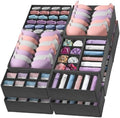 Reli. Sock Organizer (14 Pack) | 132 Cell Underwear Organizer | Gray by Reli