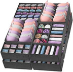 Reli. Sock Organizer (14 Pack) | 132 Cell Underwear Organizer | Gray by Reli