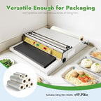 Film Wrapper Film Dispenser, Commercial Wrapping Machine Width Film Wrapper for Fruits Produce Vegetables, Suitable Cling Film Width: ＜17.72in - Image 2