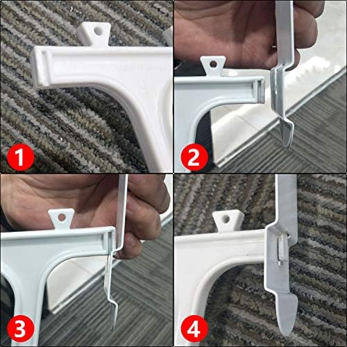 Fancy Buying Over The Door Shoe Rack Holder - 36 Pair Shoes Hanging Shelf Storage Shoe Organizer with Hooks - Image 3