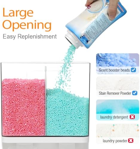 Conworld Laundry Detergent Dispenser, Scent Booster Beads Dispenser for Laundry Room Organization, Suitable for Beads, Stain Remover Powder - Image 5