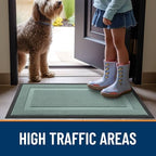 OLANLY Front Door Mat Outside 47x23, All-Season Heavy-Duty Rubber Doormat - Image 6