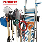 TORACK Tool Storage Rack Heavy Duty Garage Wall Mount Garden Tool Organizer - Image 3