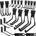 klasit Slatwall Hooks Black 20Pack Firmly and Durable Slatwall Accessories by klasit