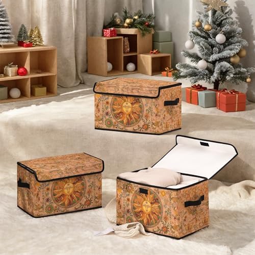 Stackable Clothes Storage Bins with Lids 3 Pack - Image 6