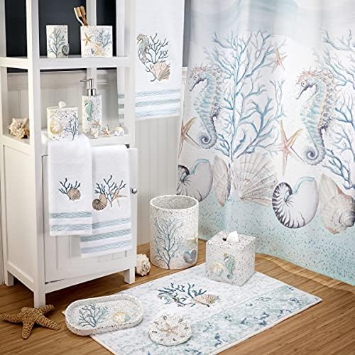 Avanti Linens - Wastebasket, Bathroom Trash Can for Bedroom, Office & Bath - Image 3