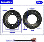 8" Lazy Susan Bearing,6PCS Heavy Duty Turntable Swivel for Rotating - Image 2
