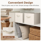 StorageWorks Closet Storage Bins, Beige, Extra Large, 3-Pack - Image 6