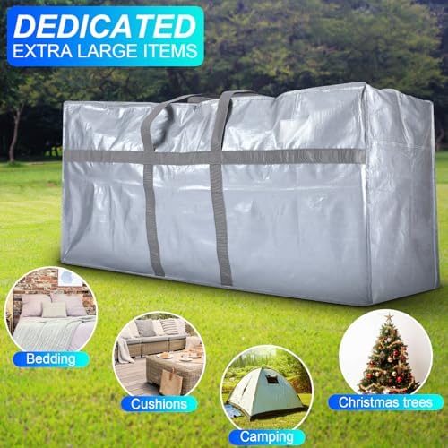 4 Pcs 176 Gallon Extra Large Moving Bags Heavy Duty Storage Bag - Image 6