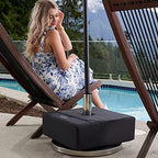 Gravipod Umbrella Base Weight | Outdoor Sand-Fillable Stabilizer for Cantilever, Offset, and Patio Umbrellas | Heavy-Duty Weather-Resistant Fabric - Image 5