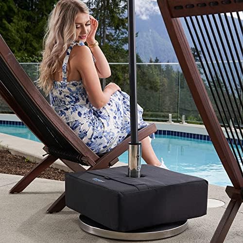 Gravipod Umbrella Base Weight | Outdoor Sand-Fillable Stabilizer for Cantilever, Offset, and Patio Umbrellas | Heavy-Duty Weather-Resistant Fabric - Image 5