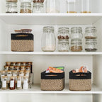 Goodpick 3-Pack Wicker Storage Baskets for Shelves, 13 x 8 x 5 in - Image 7
