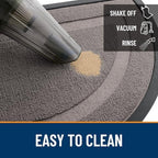 OLANLY Half Circle Front Door Mat Outside 35x23 All-Season Rubber Doormat - Image 5