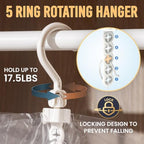 TAILI Hanging Vacuum Storage Bags Clothes, Coats, Jackets,4 Long with Pump - Image 4