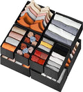 Criusia Drawer Organizer Clothes 12 Pack - Odorless Closet Organizers and Storage for Sock Underwear Bra - Dresser Organizador for Bedroom Organization -Nursery Drawer Divider Trays for Baby Clothes by Criusia
