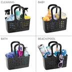 iDesign Portable Shower Tote Caddy, Black, Set of 3 - Image 7