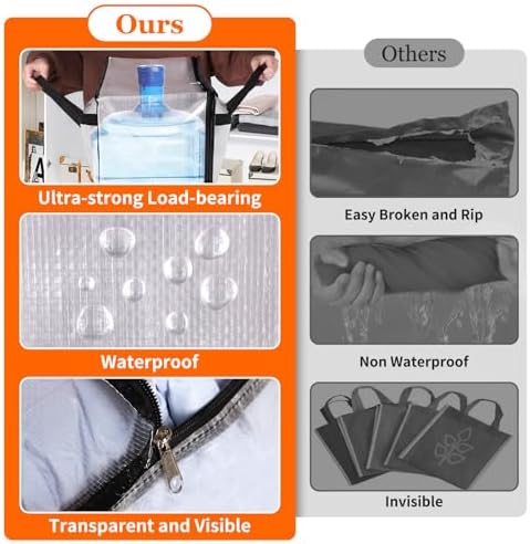 TasticTotes 4 Pack Clear Storage Bags for Comforter, Clothes & Bedding, 90L - Image 5