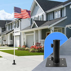 Bolt on Umbrella Base, In Ground Umbrella Stand for Lawn Concrete Mount - Image 6