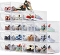 BROVIEW XX-Large Shoe Sneaker Storage Boxes for Size 14, 16 Pack Shoe Boxes by BROVIEW-EnjoytheArtofLife