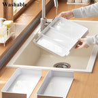 2 Pack Shallow Desk Drawer Organizer 1.73" Modular Expandable Tray - Image 5