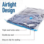 Spacesaver Vacuum Storage Bags with Hand Pump, Jumbo, 10 Pack - Image 4