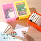10 Pcs Classroom Storage Cubby Bins with Latching Lid,Candy - Image 5