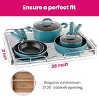 HOLDN’ STORAGE Pull Out Cabinet Organizer, 26”W x 21”D Cabinet Drawer - Image 3