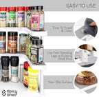 Spicy Shelf Deluxe - Expandable Spice Rack and Stackable Cabinet & Pantry Organizer (1 Set of 2 Shelves) - As seen on TV Deluxe (Spicy Shelf Organizer) - Pantry Organization - Pantry Spice Organizer - Image 6