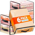 SpaceWhisper Clear Sheet Storage Bags, 6 Pack, 17.7 x 15.7 x 7.9 in by Unknown