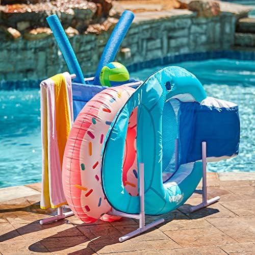 Swimline HydroTools Pool Side Organizer, White, Model:8903 - Image 5