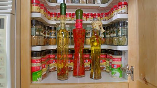 Spicy Shelf Deluxe - Expandable Spice Rack and Stackable Cabinet & Pantry Organizer (1 Set of 2 Shelves) - As seen on TV Deluxe (Spicy Shelf Organizer) - Pantry Organization - Pantry Spice Organizer - Image 2