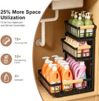 Under Sink Organizer, 3-Tier Storage - Image 5