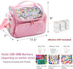 Large Marker Case for 150-200 Markers, Marker Organizer Bag - Image 2