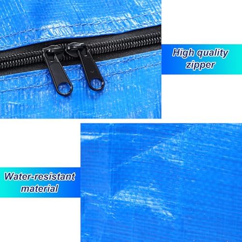 6 Pcs 66 Gallon Extra Large Moving Bags Heavy Duty Storage Bag - Image 5