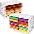 Colingmill 2 Pcs Boho Classroom Paper Storage Organizer 19x12 Inch by Colingmill